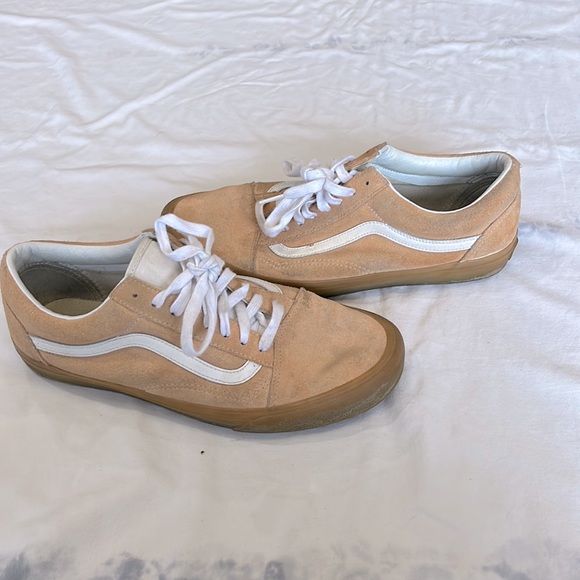 Peach Vans. Sz 10.5. Preloved but tons of wear left! - Picture 1 of 2